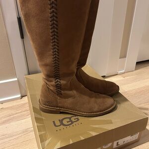 UGG Women's Tan Suede Winter Boots